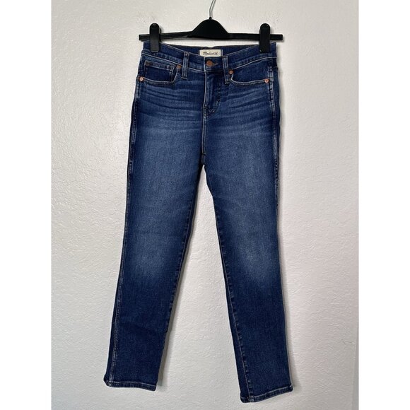 Madewell Stovepipe Women's Denim Stretch Jeans Size 25P Skinny Leg Mid.Rise NWOT - Picture 3 of 8